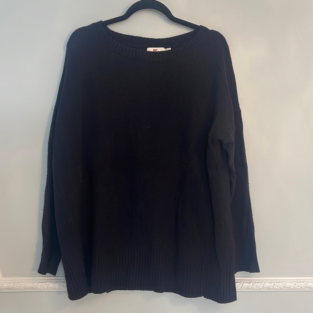Vineyard Vines Navy sweater XL cashmere blend